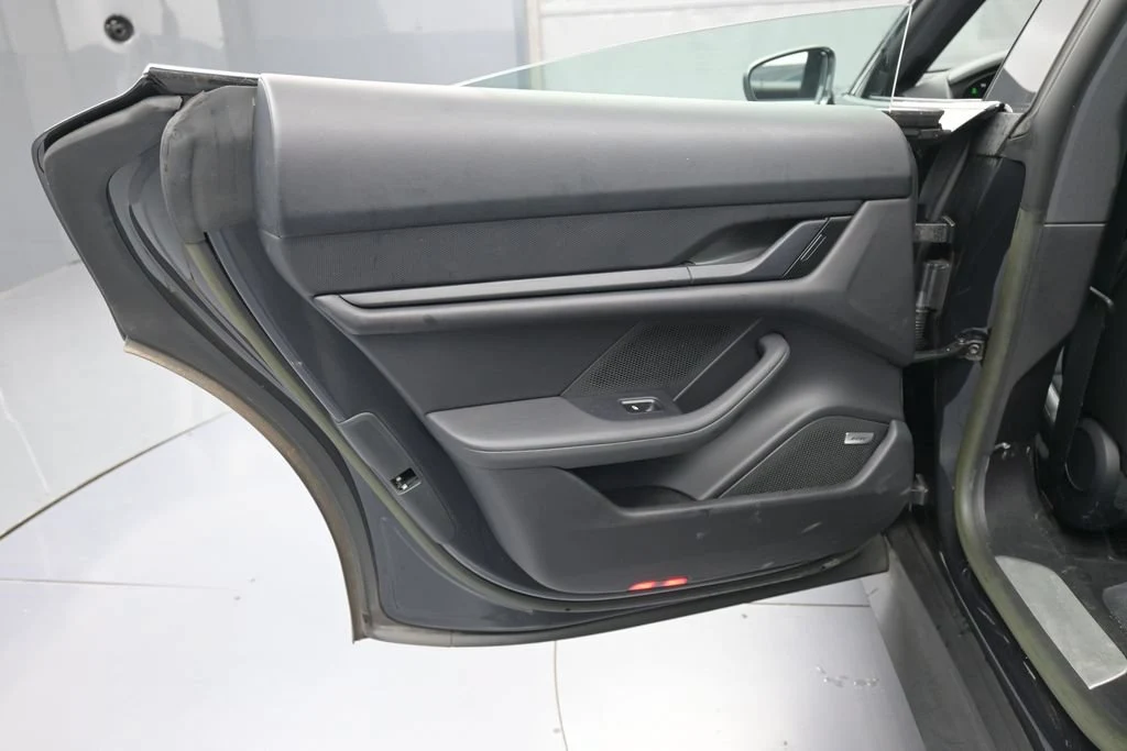 2023 Porsche Taycan 4S interior, door panel, Black