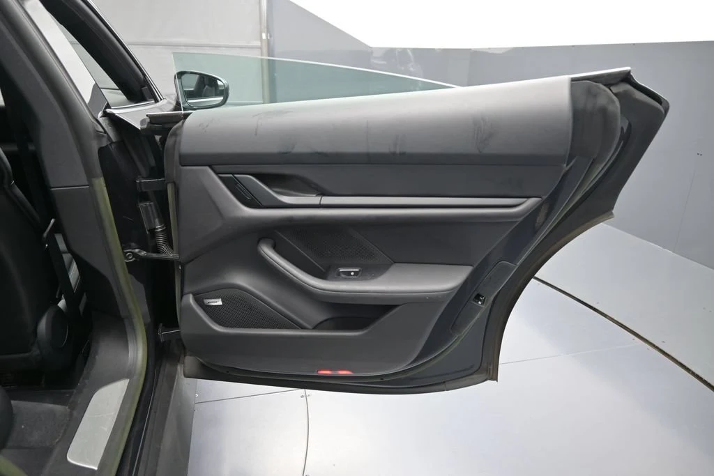 2023 Porsche Taycan 4S interior, door panel, Black