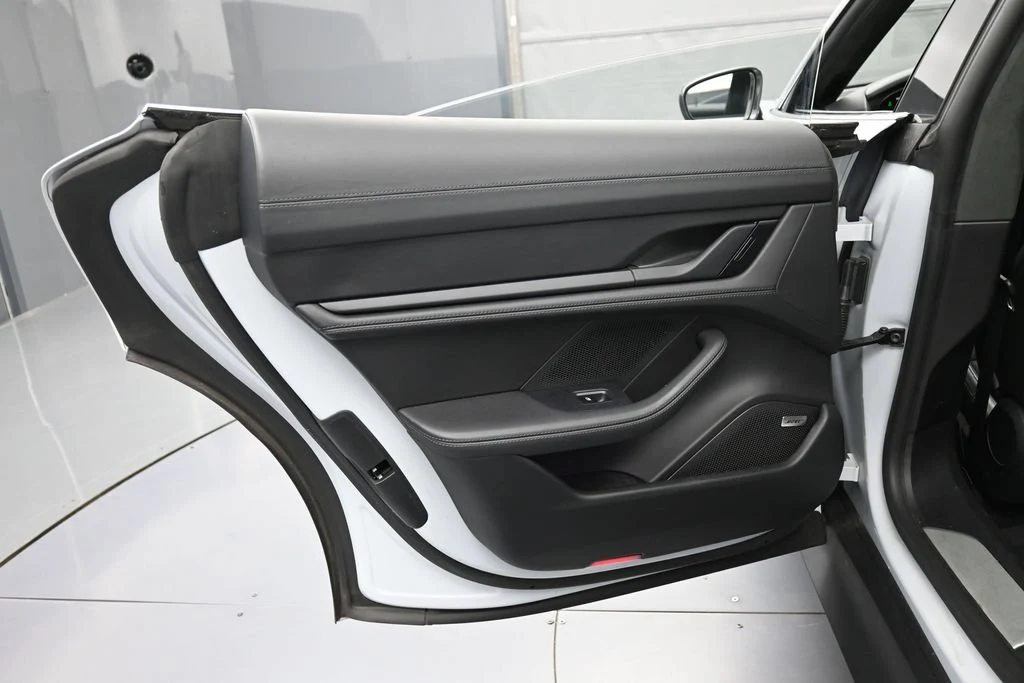 2024 Porsche Taycan 4S interior, door panel, Black