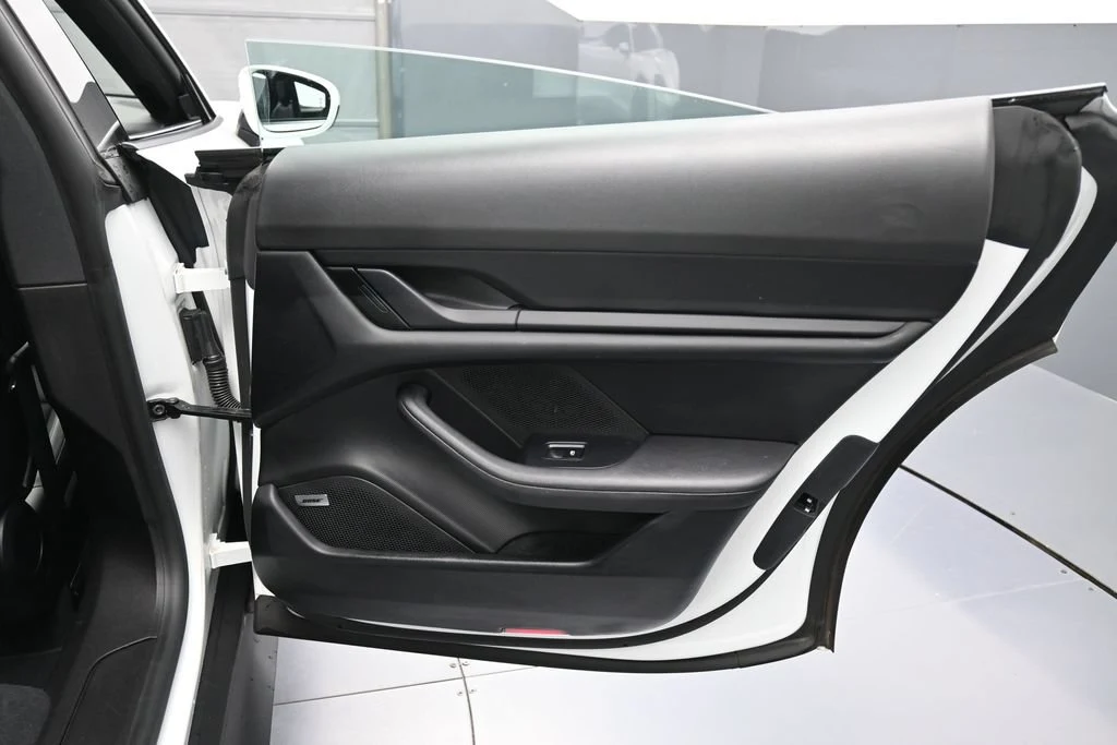 2024 Porsche Taycan interior, door panel, Black