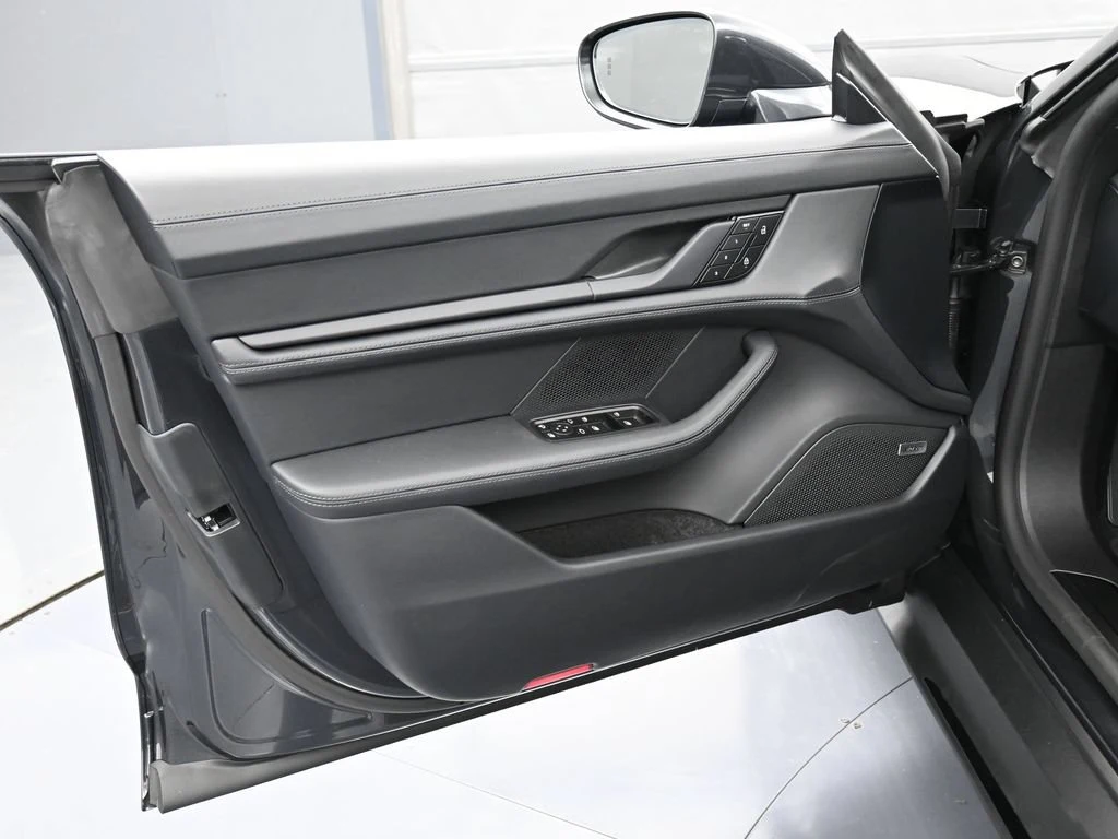 2026 Porsche Taycan GTS interior, door panel, Black