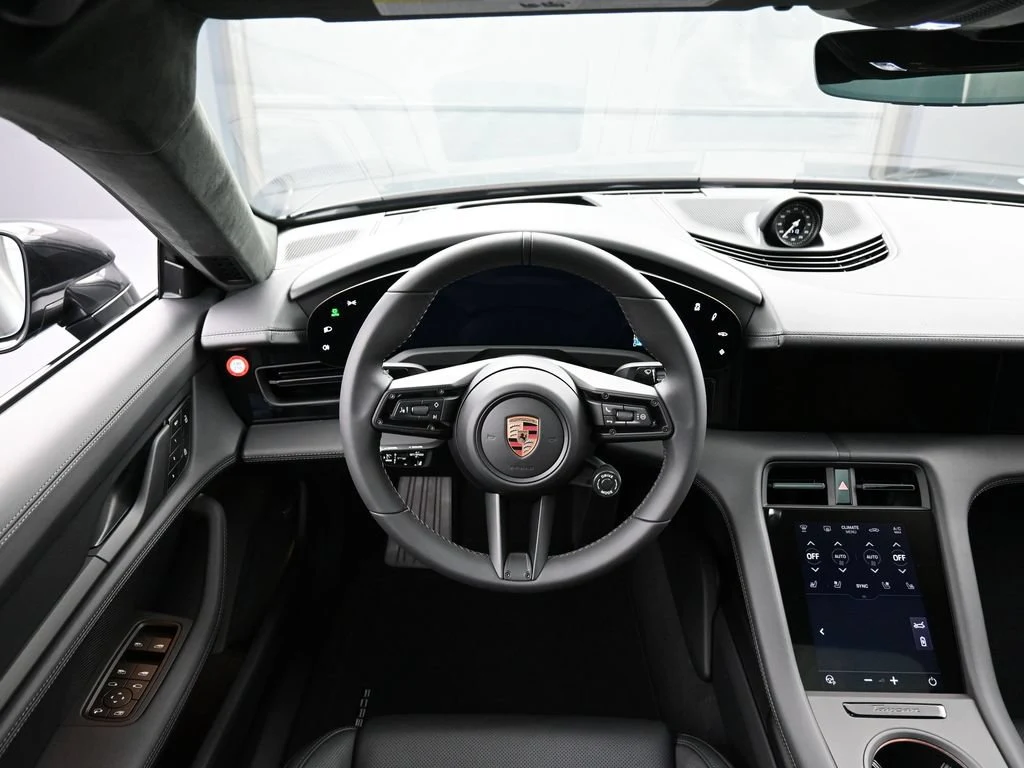 2026 Porsche Taycan GTS interior, dashboard, Black
