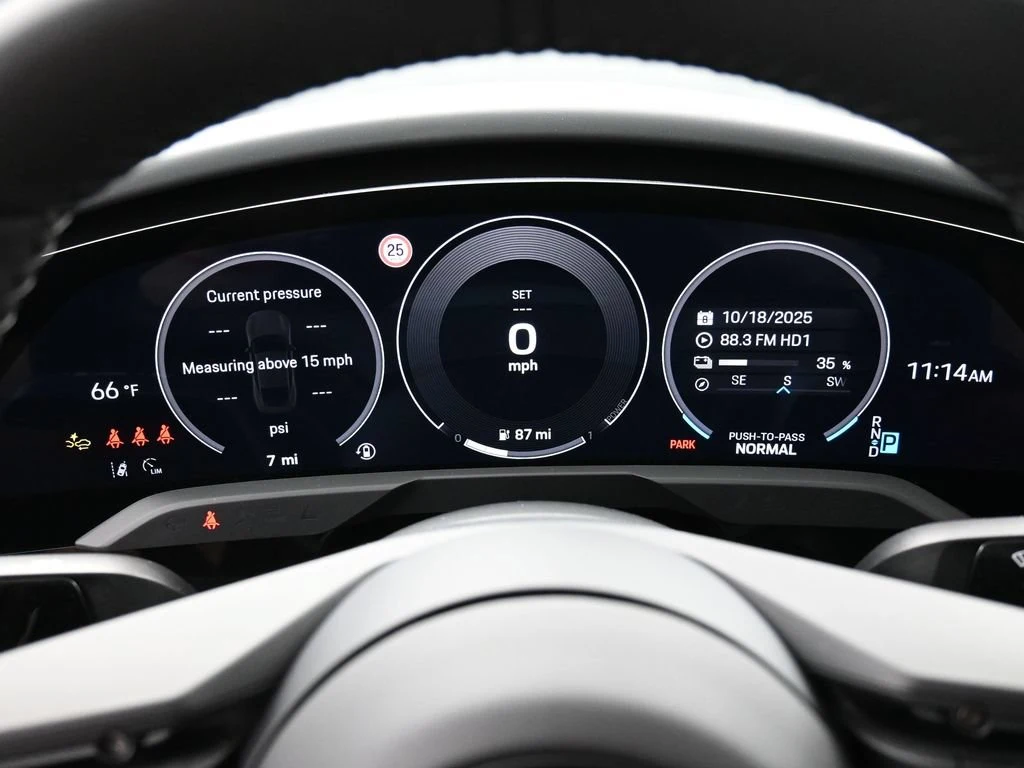 2026 Porsche Taycan GTS interior, Black