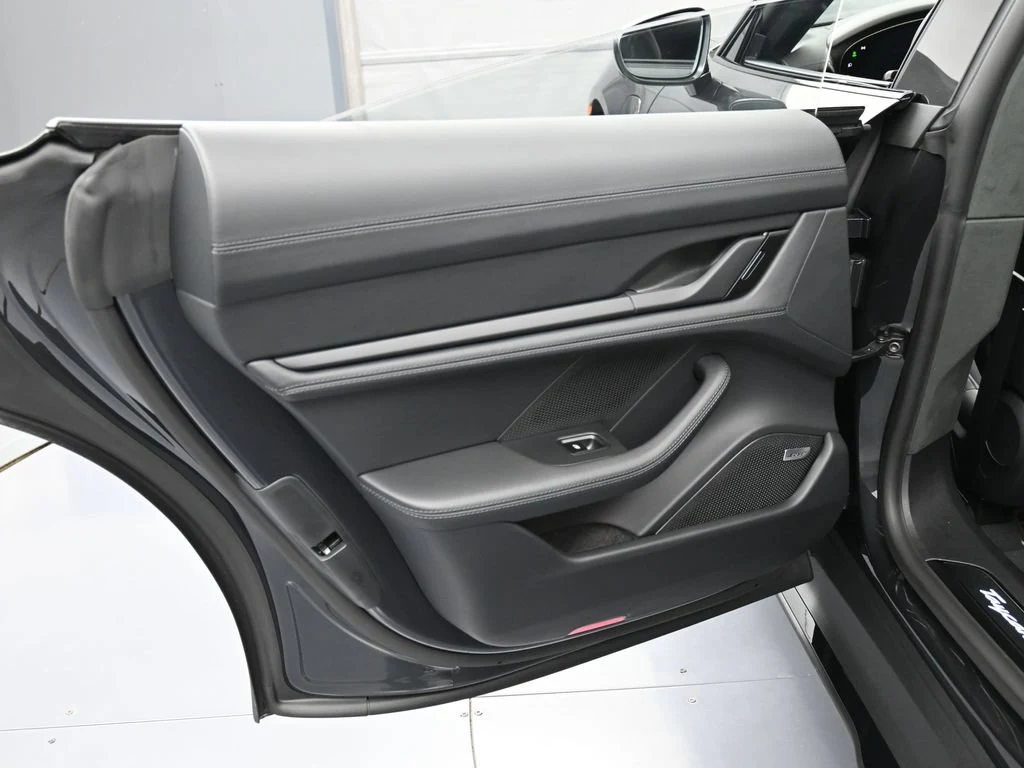 2026 Porsche Taycan GTS interior, door panel, Black