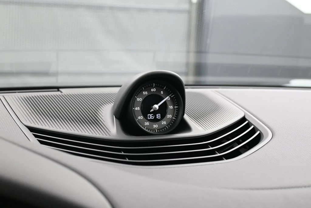 2026 Porsche Taycan 4S interior, Black