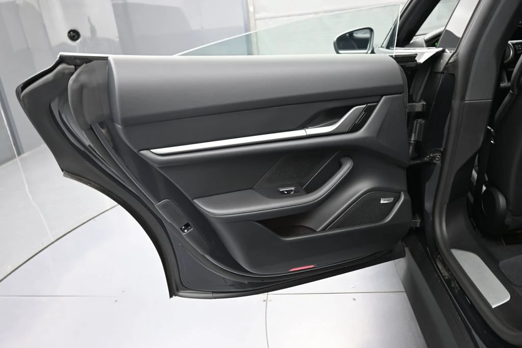 2026 Porsche Taycan 4S interior, door panel, Black