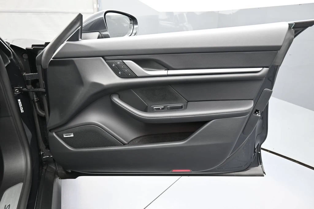 2026 Porsche Taycan 4S interior, door panel, Black