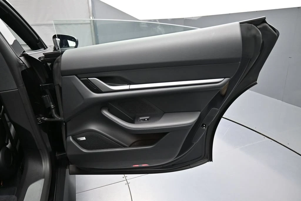 2026 Porsche Taycan 4 interior, door panel, Black