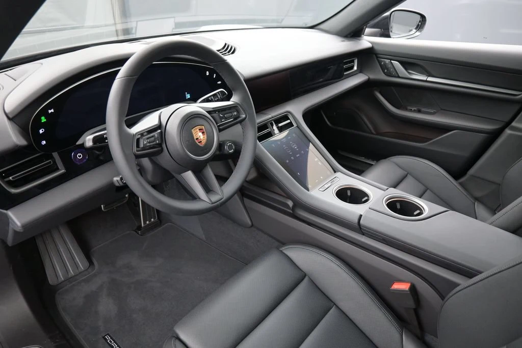 2026 Porsche Taycan interior, Black