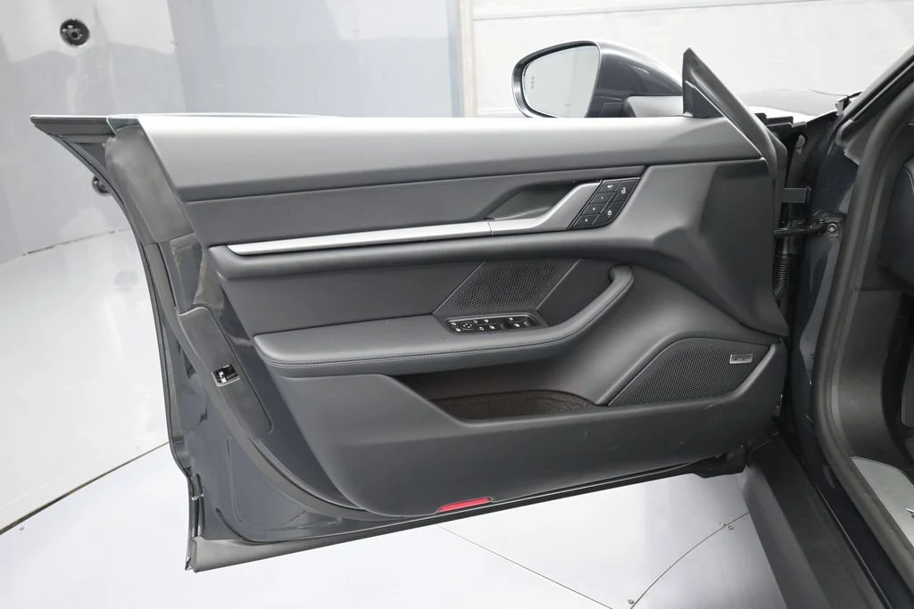 2026 Porsche Taycan interior, door panel, Black