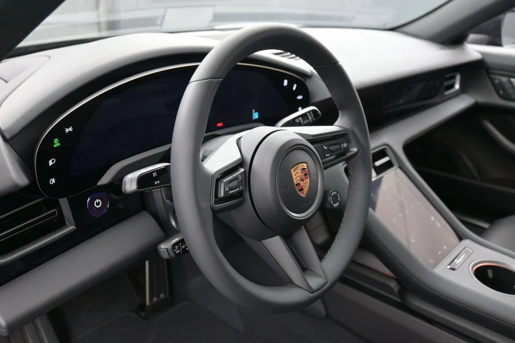 2026 Porsche Taycan interior, Black