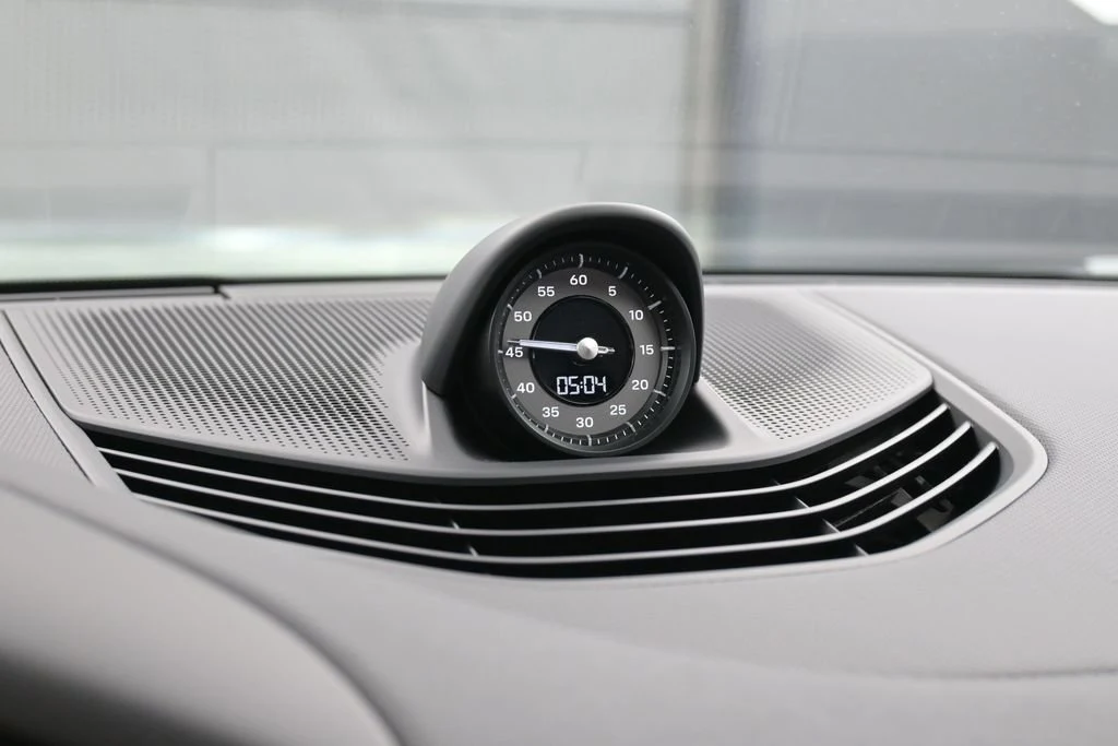 2026 Porsche Taycan interior, Black