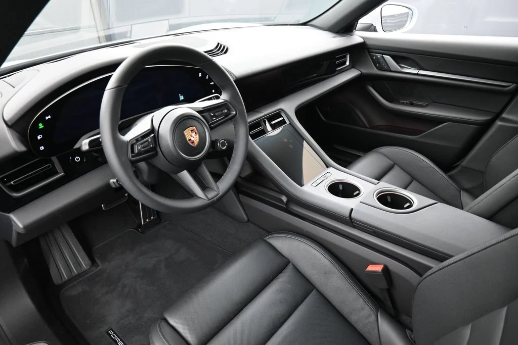 2026 Porsche Taycan interior, Black