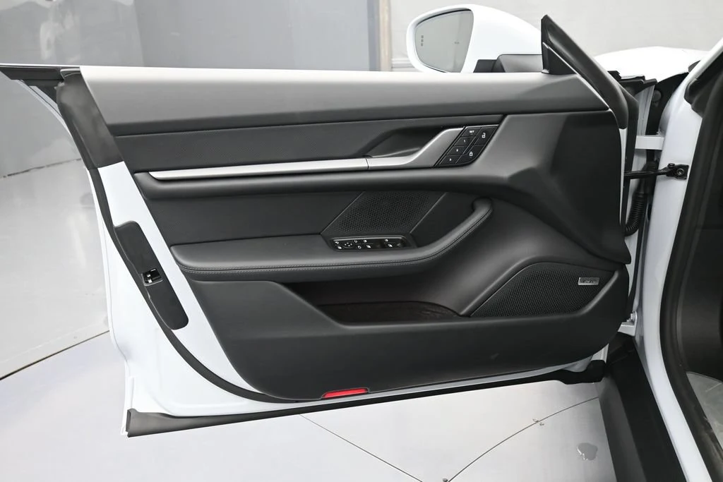 2026 Porsche Taycan interior, door panel, Black