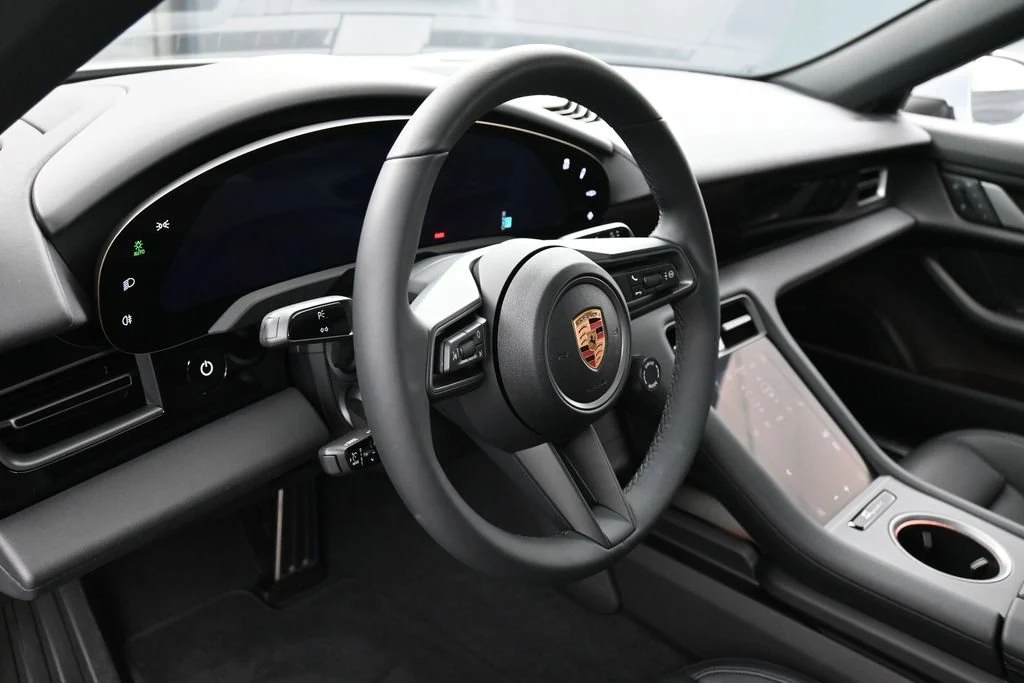 2026 Porsche Taycan interior, Black
