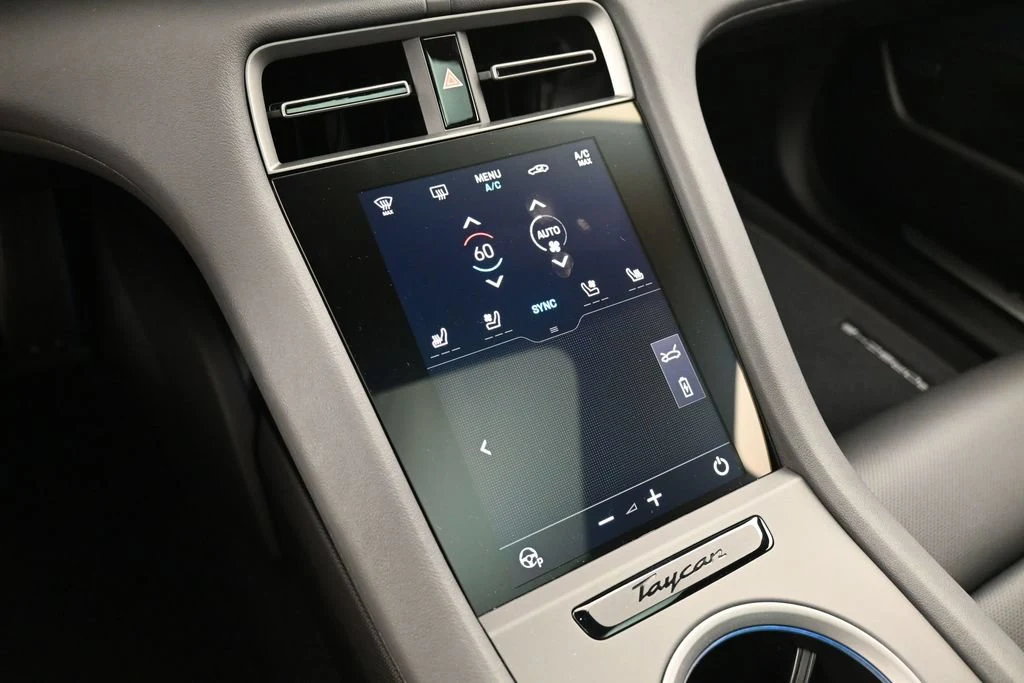 2026 Porsche Taycan interior, Black