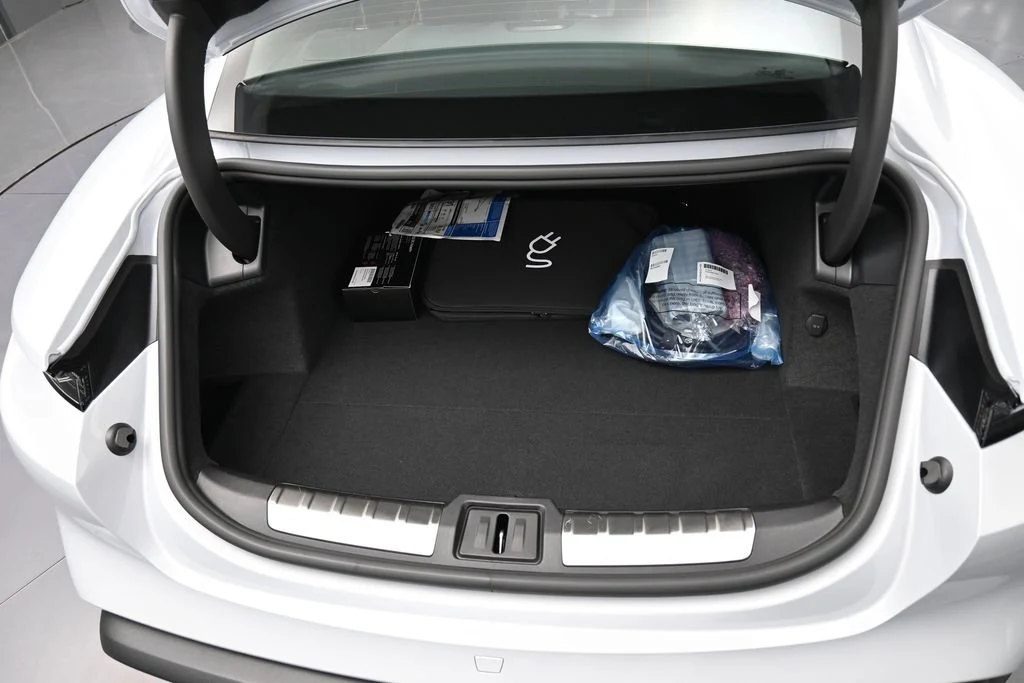 2026 Porsche Taycan trunk