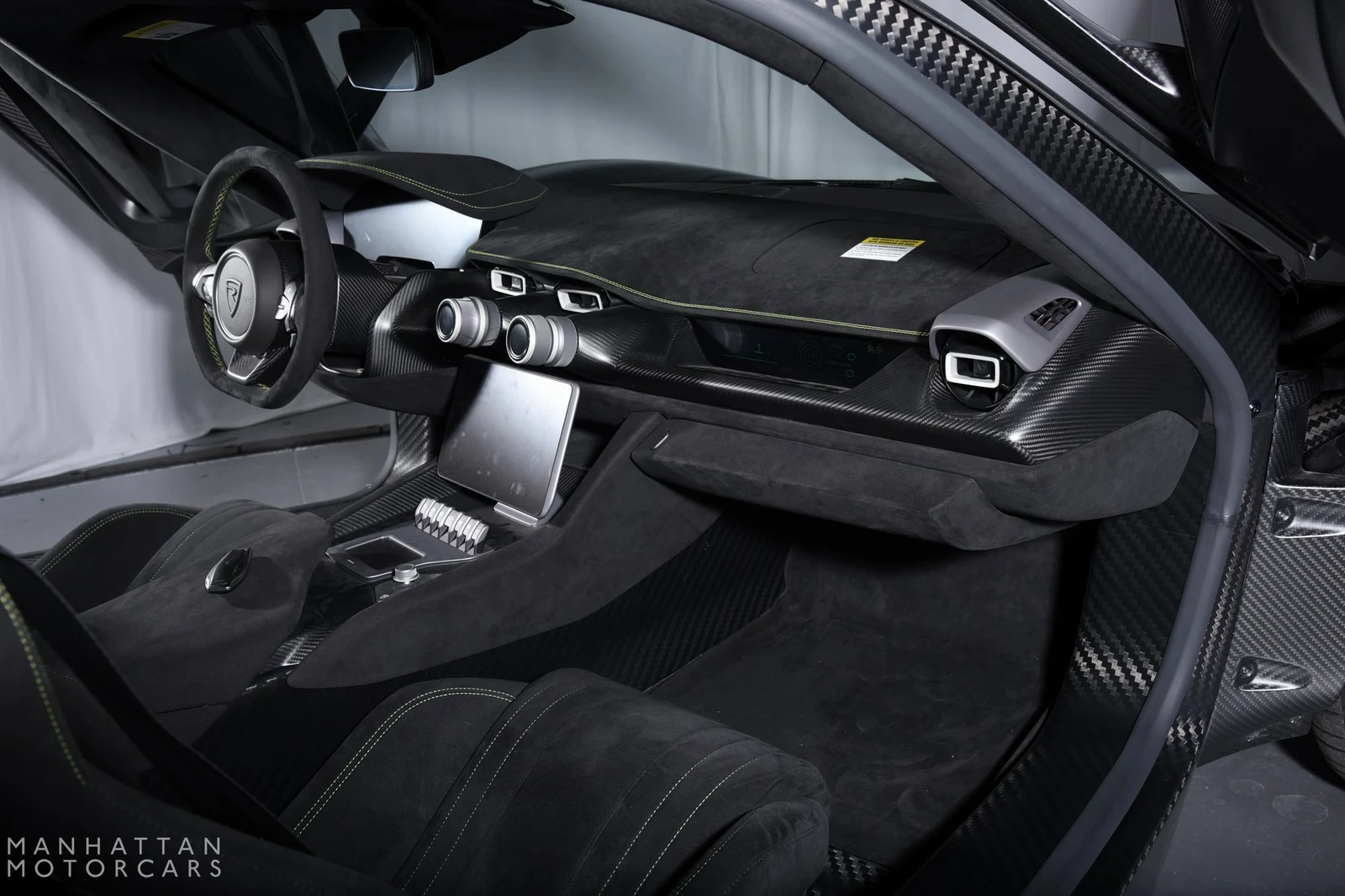 2023 Rimac Nevera interior, Grey