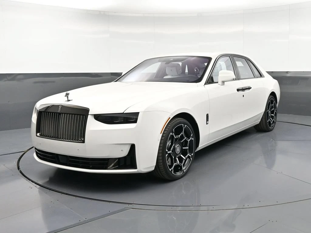 2027 Rolls-Royce Black Badge Ghost Series II for sale, front three-quarter view, White