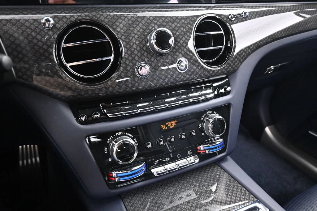 2027 Rolls-Royce Black Badge Ghost Series II interior, Navy Blue