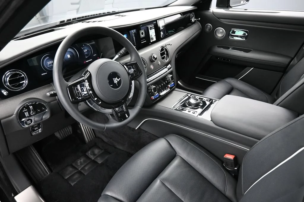 2026 Rolls-Royce Ghost Series II interior, Black