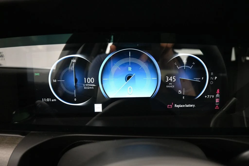 2026 Rolls-Royce Ghost Series II interior, Black