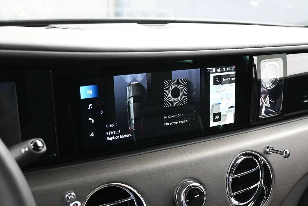 2026 Rolls-Royce Ghost Series II interior, Black