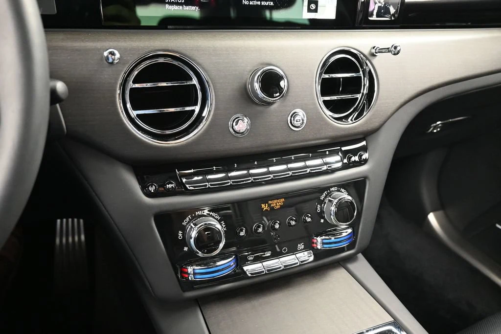 2026 Rolls-Royce Ghost Series II interior, Black