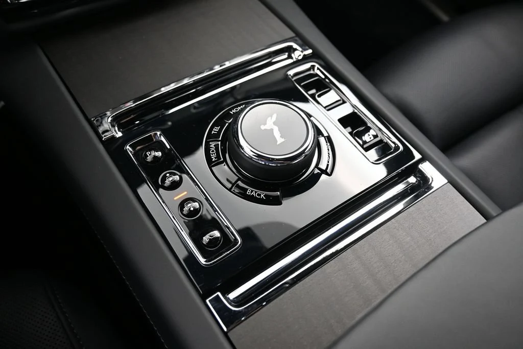 2026 Rolls-Royce Ghost Series II interior, center console, Black