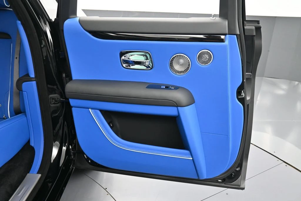 2027 Rolls-Royce Ghost Series II interior, door panel, Radiant Blue