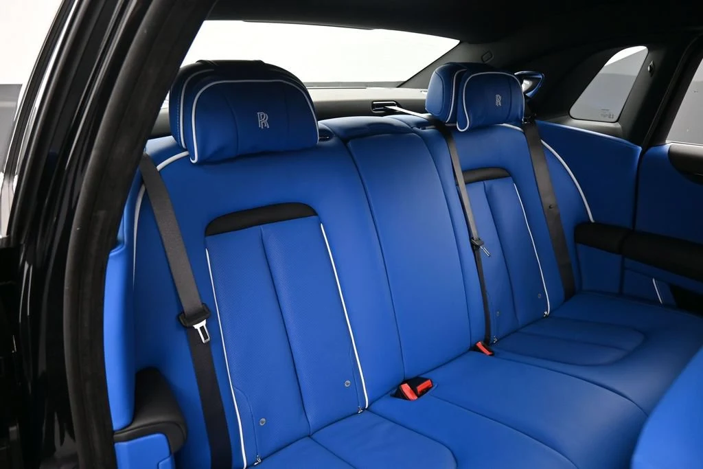 2027 Rolls-Royce Ghost Series II interior, seats, Radiant Blue