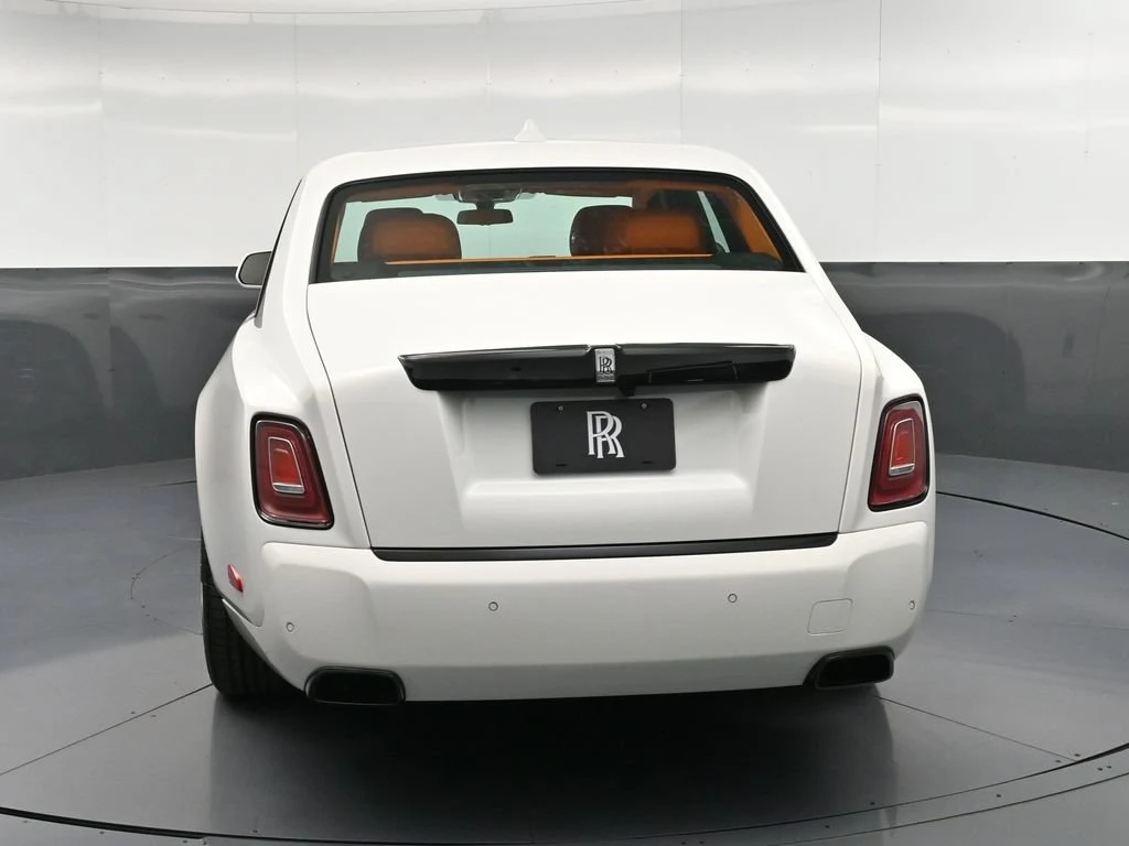 2027 Rolls-Royce Phantom Series II, rear three-quarter view, White