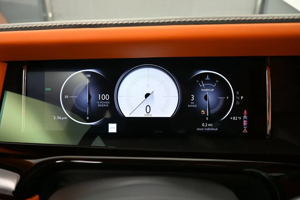 2027 Rolls-Royce Phantom Series II interior, Mandarin