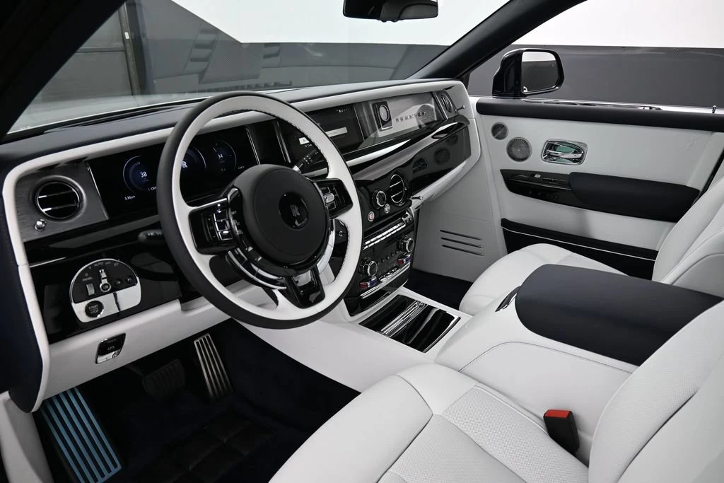 2027 Rolls-Royce Phantom Series II interior, dashboard, Arctic White