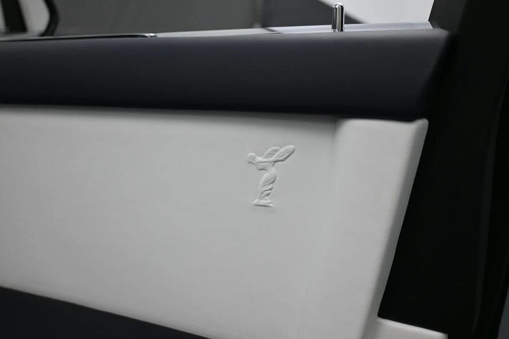 2027 Rolls-Royce Phantom Series II interior, door sill, Arctic White