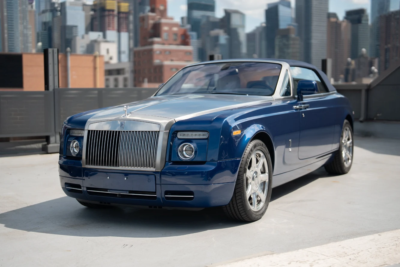 2011 Rolls-Royce Phantom Drophead Coupe for sale, exterior, Blue