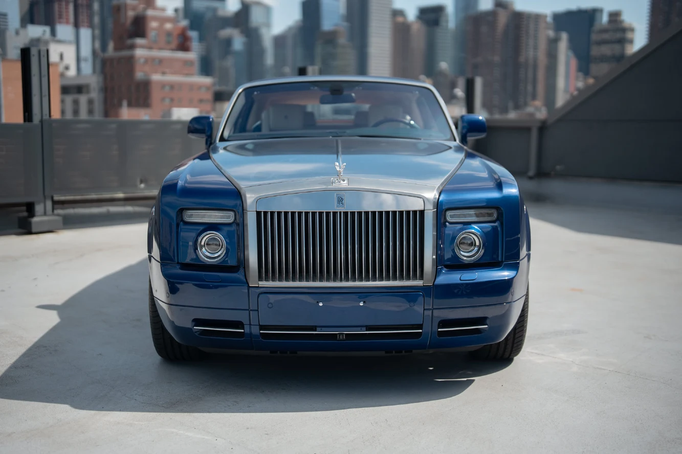 2011 Rolls-Royce Phantom Drophead Coupe for sale, exterior, Blue