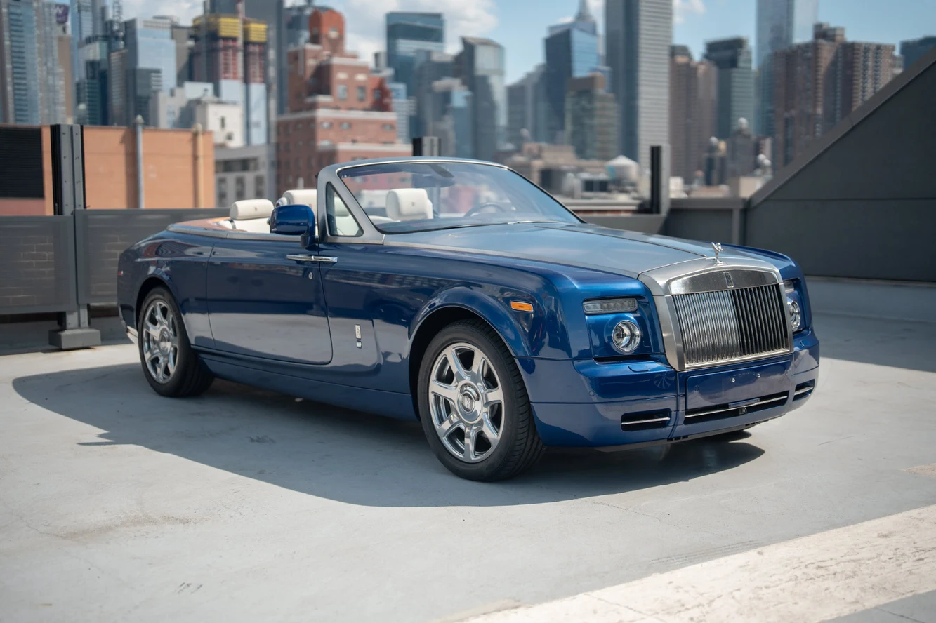 2011 Rolls-Royce Phantom Drophead Coupe for sale, exterior, Blue