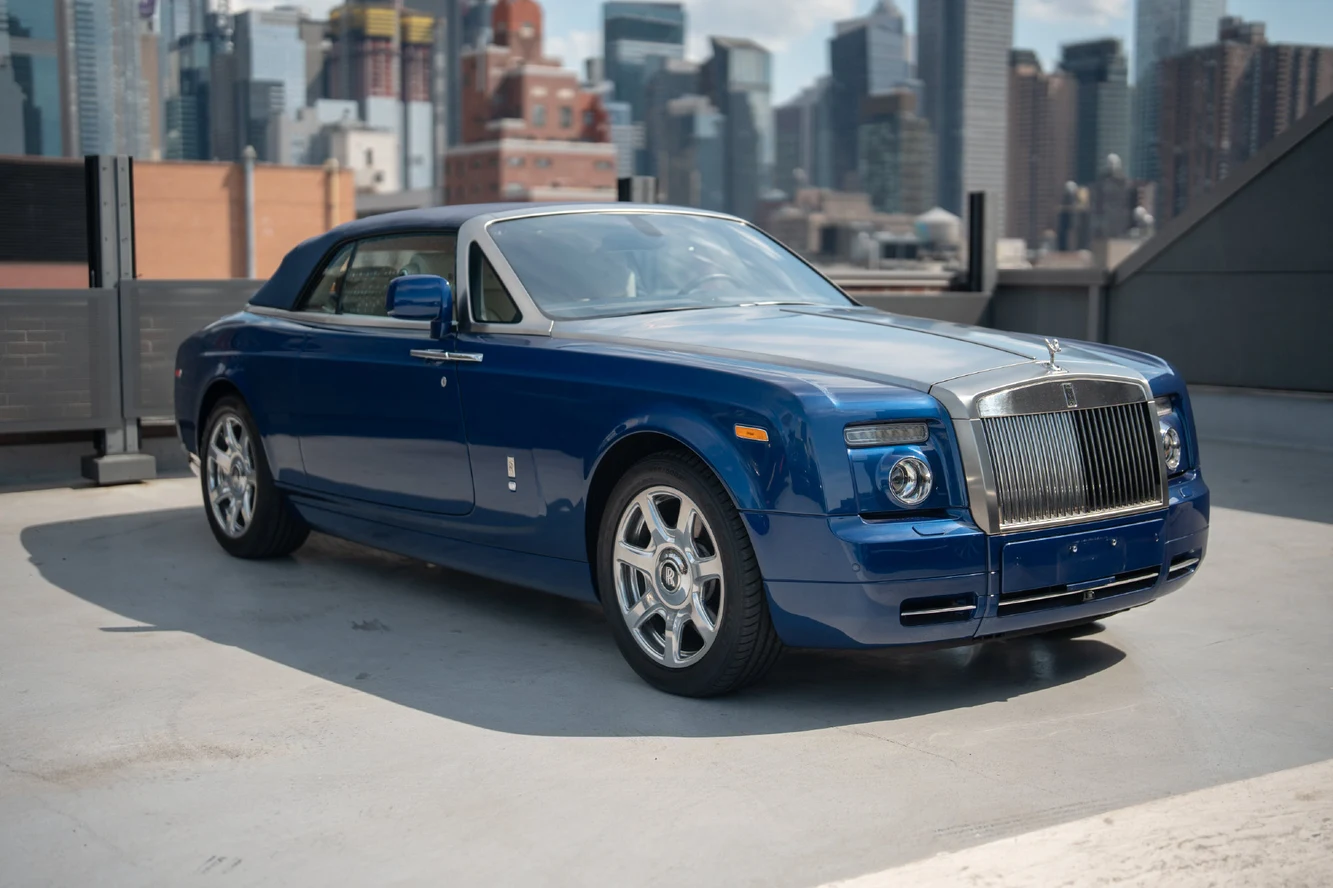 2011 Rolls-Royce Phantom Drophead Coupe for sale, exterior, Blue
