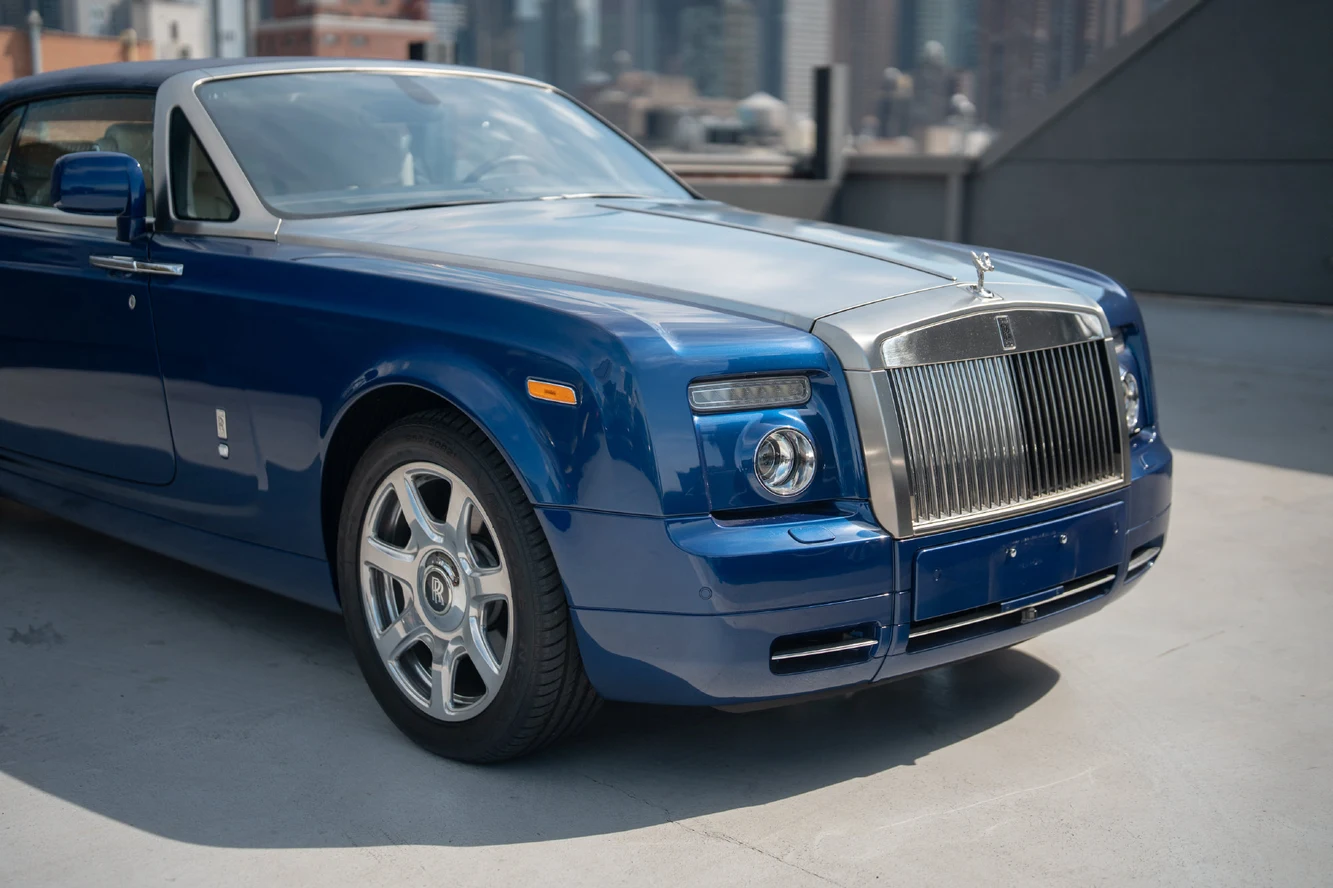 2011 Rolls-Royce Phantom Drophead Coupe for sale, exterior, Blue