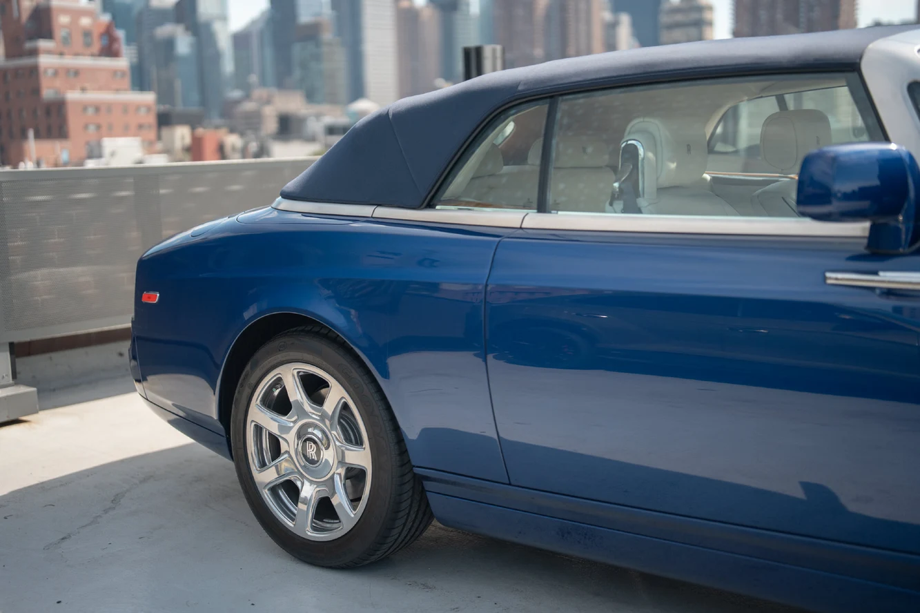 2011 Rolls-Royce Phantom Drophead Coupe for sale, exterior, Blue