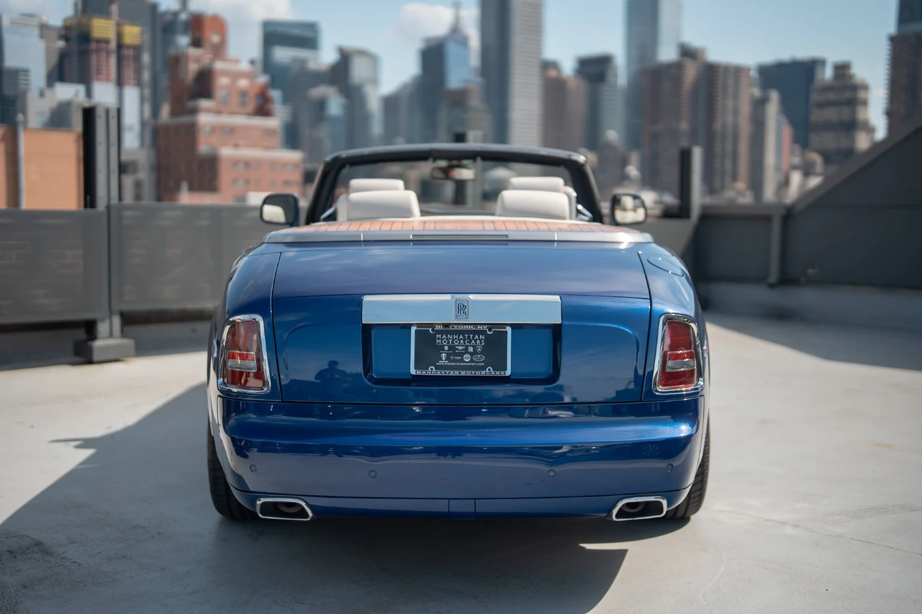 2011 Rolls-Royce Phantom Drophead Coupe for sale, exterior, Blue