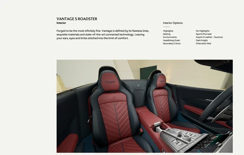 2026 Aston Martin Vantage S Roadster (2024 Update), 10/10