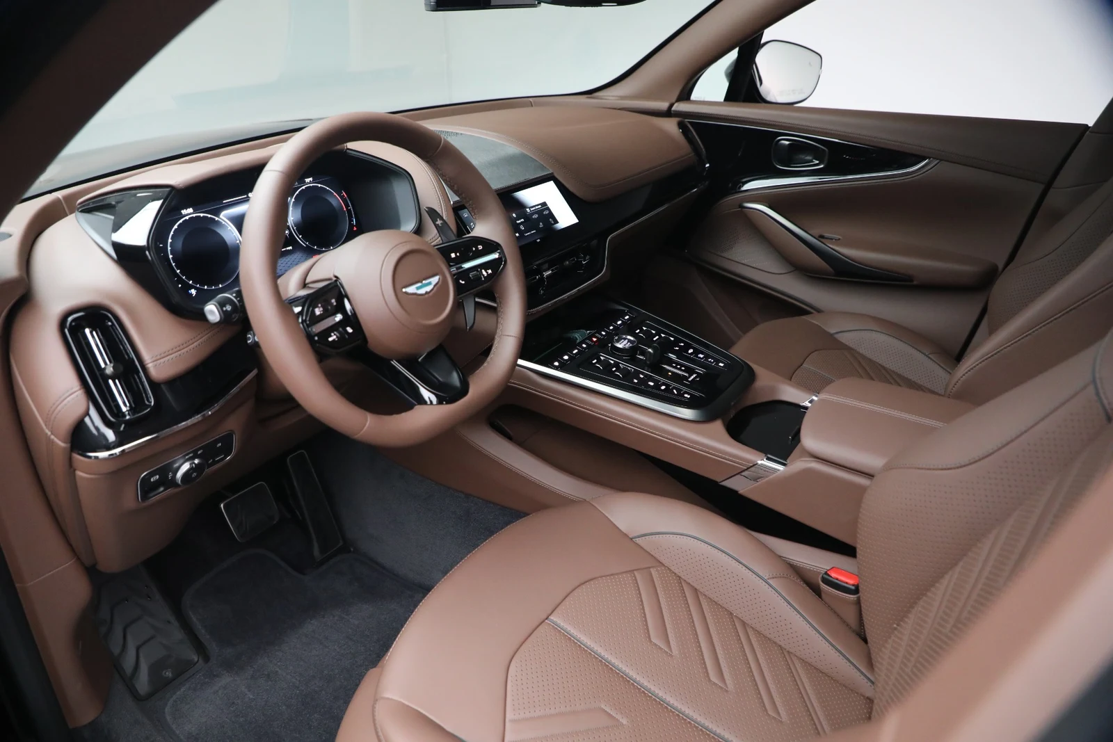 2026 Aston Martin DBX S interior, Havana