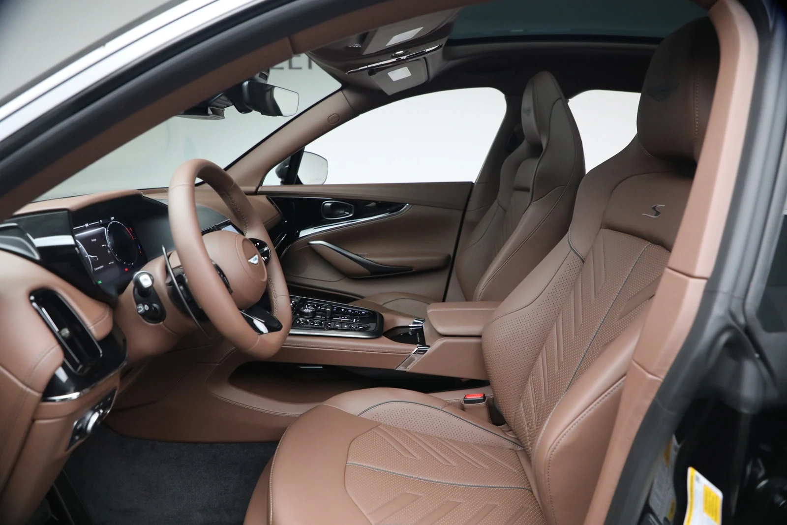 2026 Aston Martin DBX S interior, seats, Havana