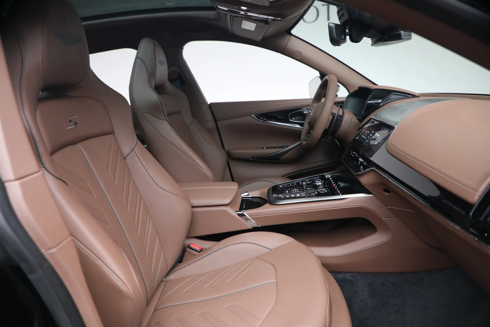 2026 Aston Martin DBX S interior, seats, Havana
