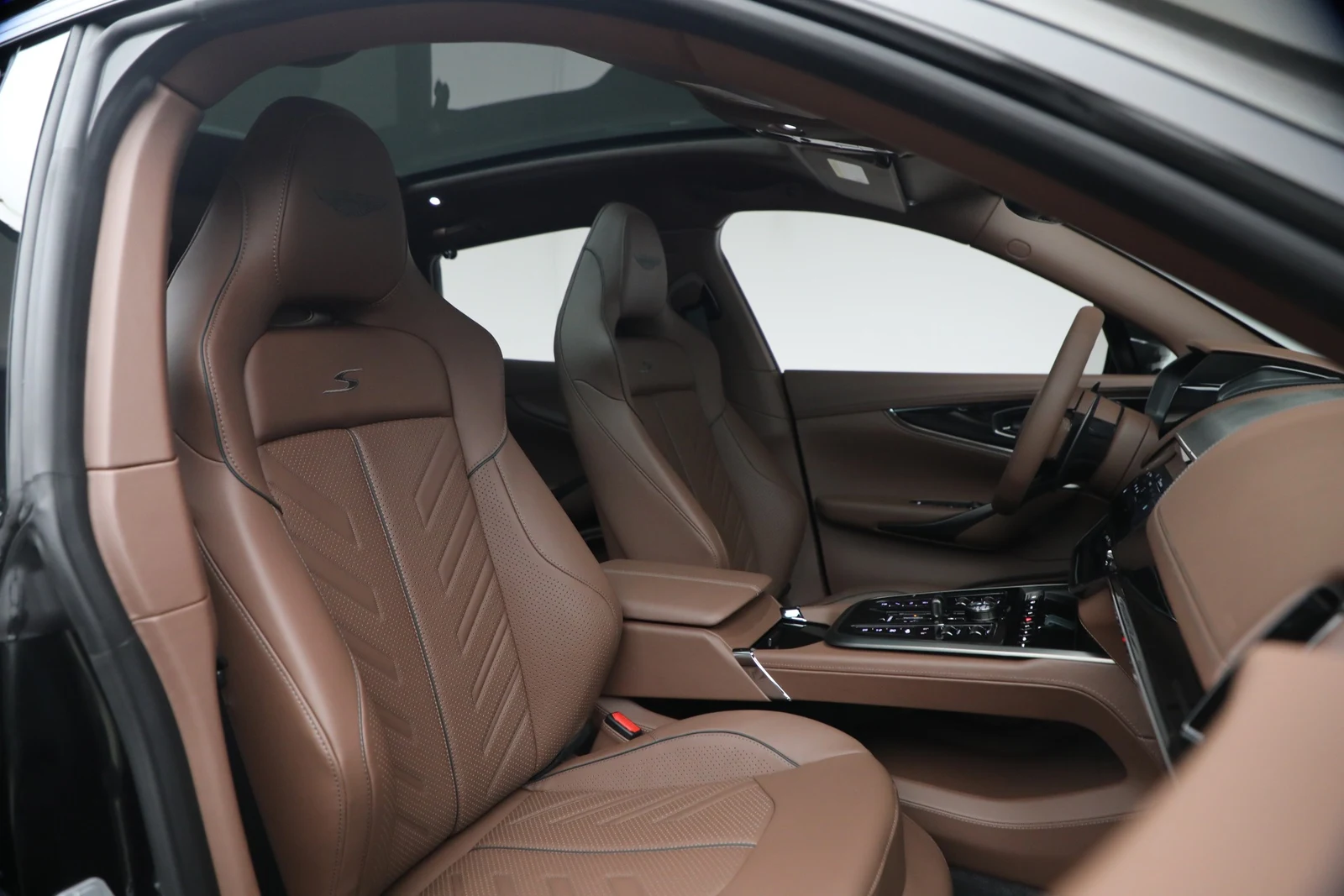 2026 Aston Martin DBX S interior, seats, Havana