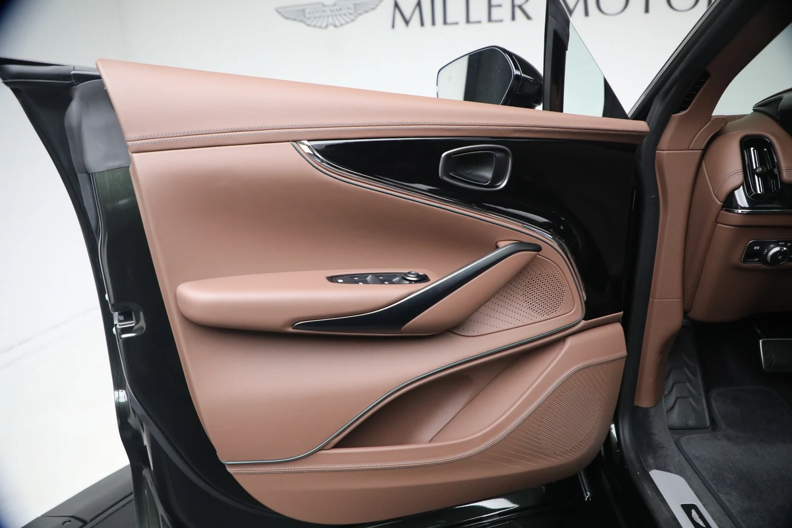 2026 Aston Martin DBX S interior, door panel, Havana