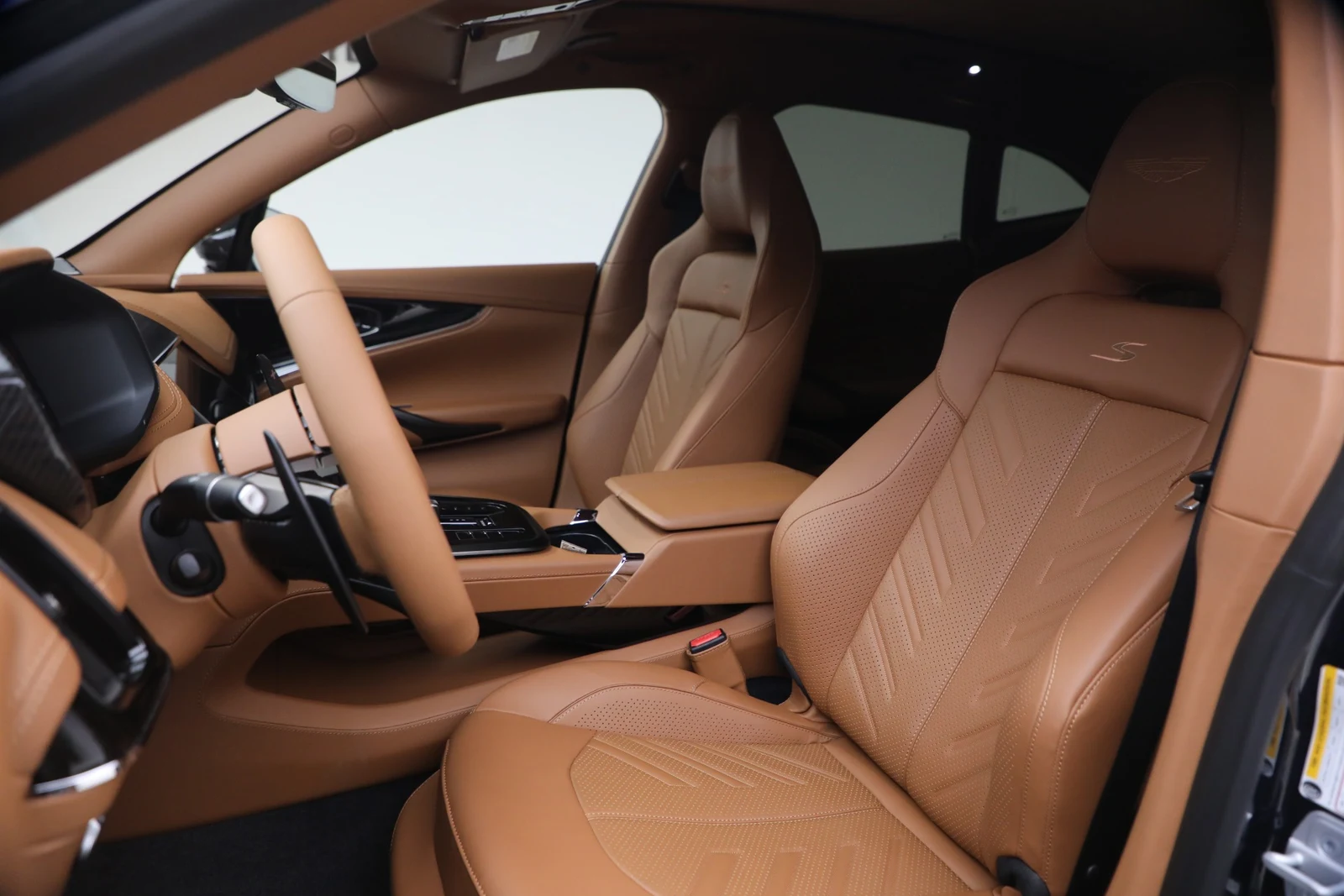 2026 Aston Martin DBX S interior, seats, Centenary Saddle Tan