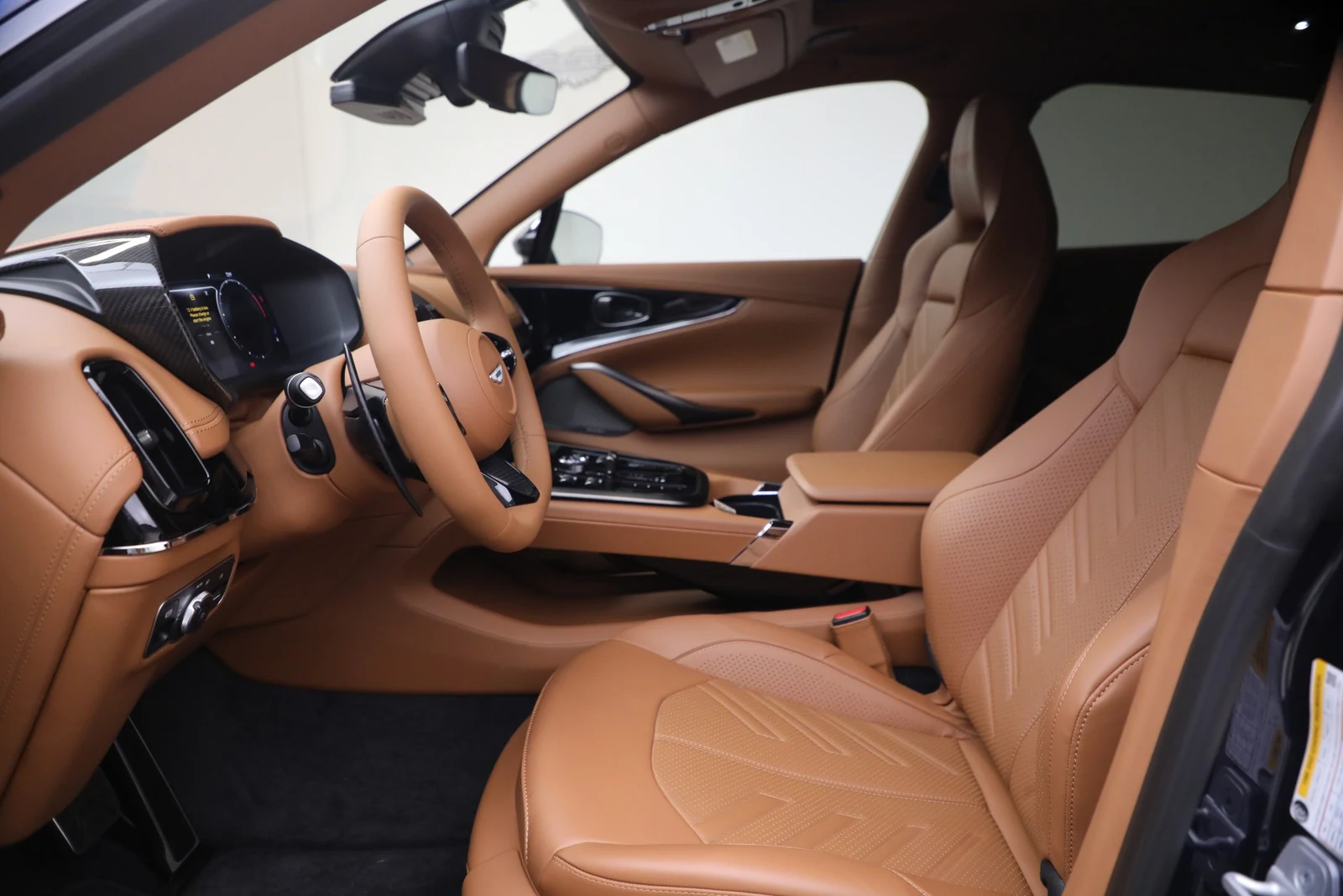 2026 Aston Martin DBX S interior, seats, Centenary Saddle Tan